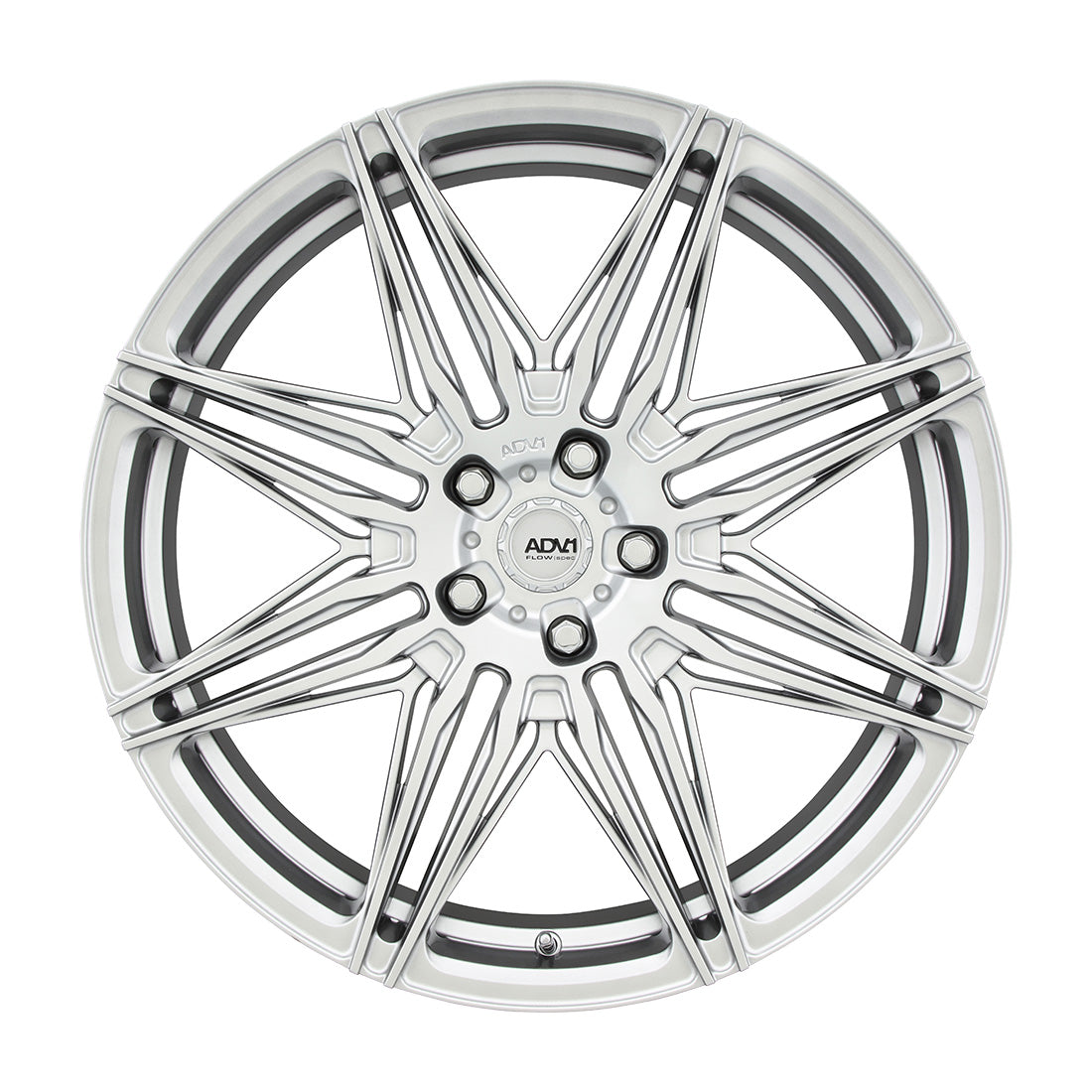 22x10.5 ADV08 DC 5x120 ET25 BS6.7 Platinum 72.56